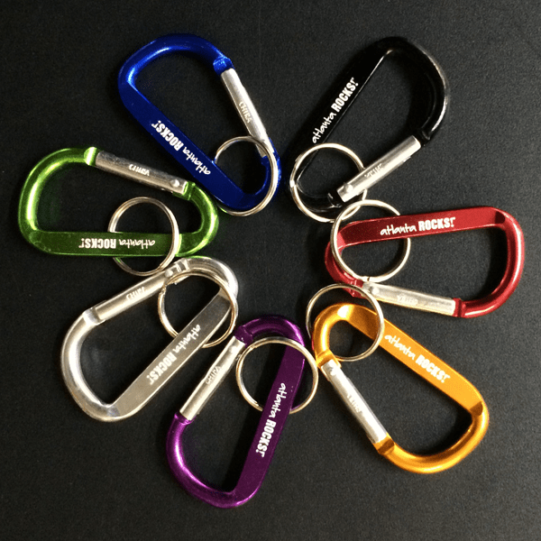 Atlanta Rocks! Keychain Carabiners